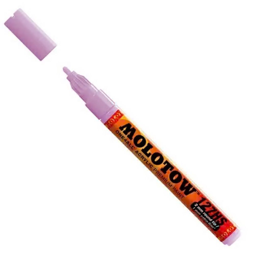 Molotow One4All Acrylic Pump Marker in Lavender. 2mm Fine Tip. 6-Pack. NIB!